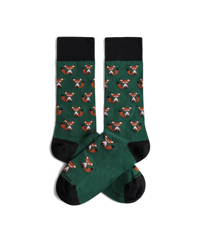 Calcetines Jimmy Lion Fox Verde Oscuro