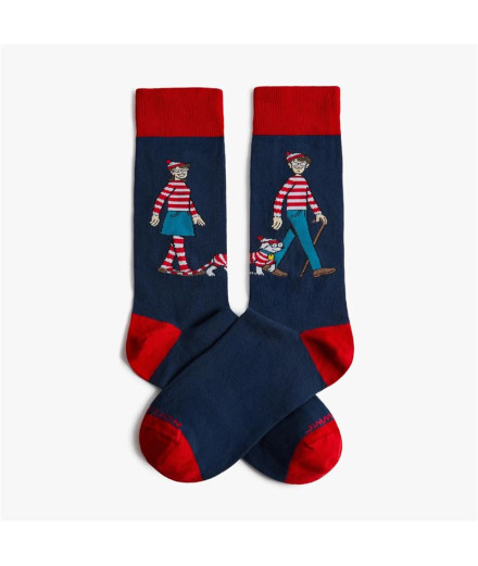 Chaussettes Jimmy Lion Wally & Friends Bleu foncé