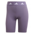 Leggings by Fitness adidas Essentials Techfit Bike Sho Mulher Purple