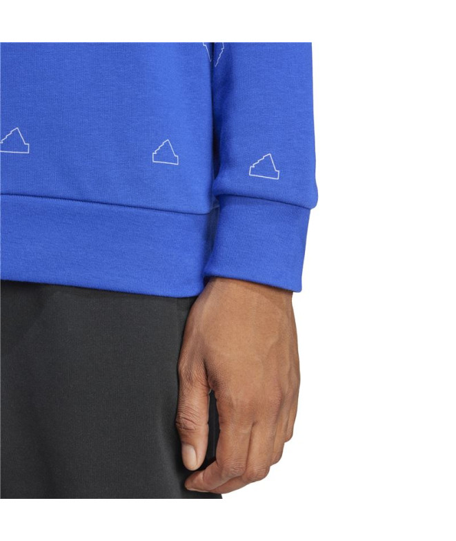 Sweat adidas Mngrm Ft Homme Bleu