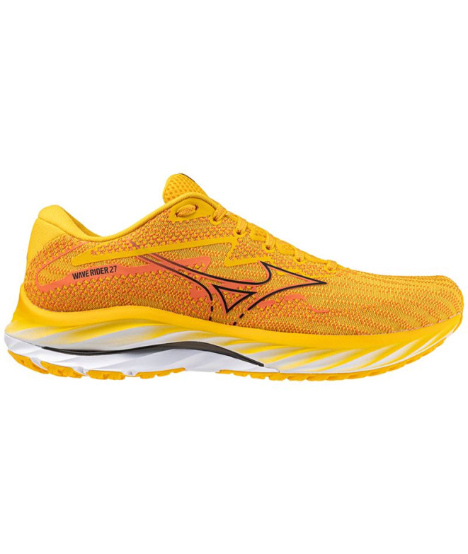 Sapatilhas de Running Mizuno Wave Rider 27 Homem Laranja