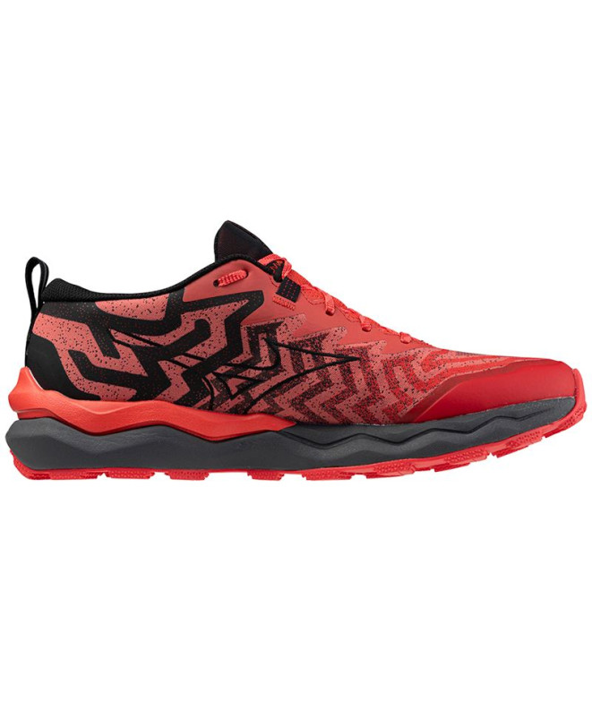 Chaussures par Trail Mizuno Wave Daichi 8 Homme Rouge