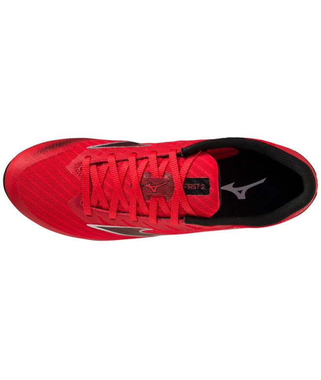 Chaussures de Athlétisme Mizuno X First 2 Red