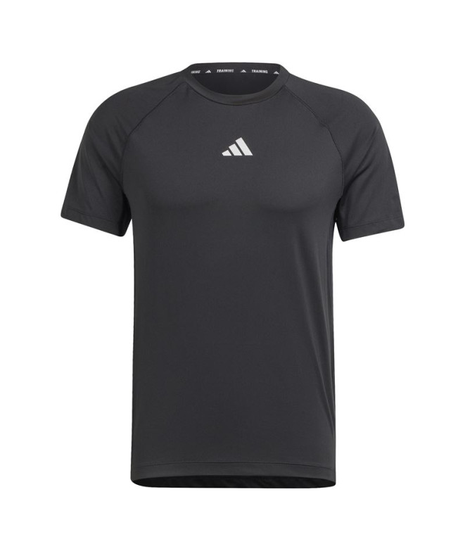 Camiseta de Fitness adidas Essentials Gym+ Hombre Negro