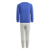 Survêtement adidas Logo Jogger French Terry Enfant Bleu Gris