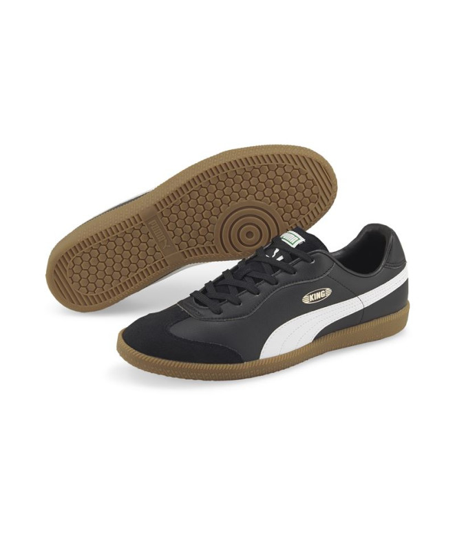 Sapatilhas de Futebol salaHomem Puma King 21 It Preto