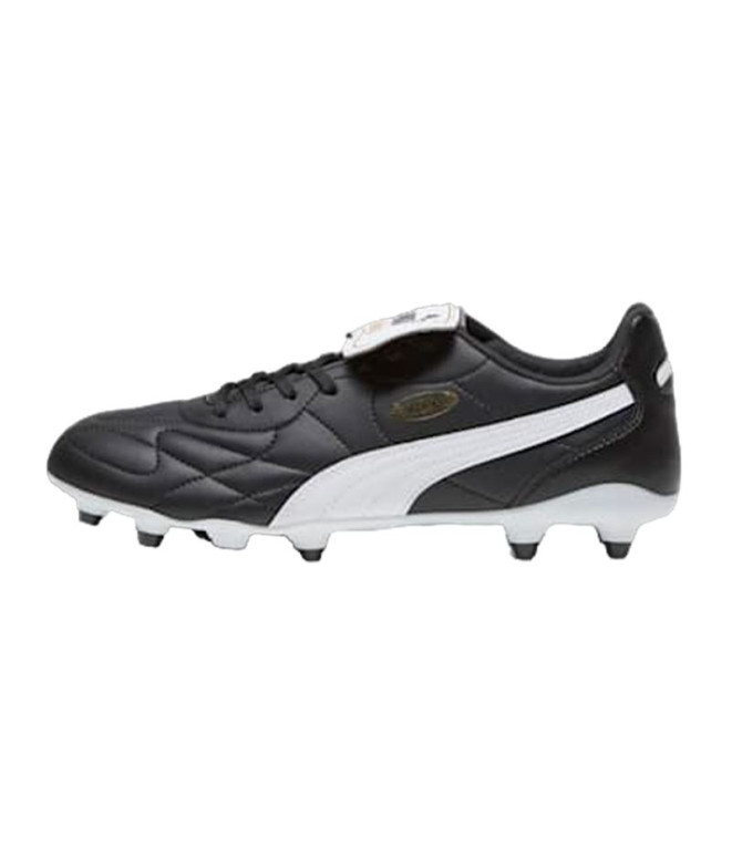 Botas de Fútbol Puma King Top Fg/Ag Hombre Negro