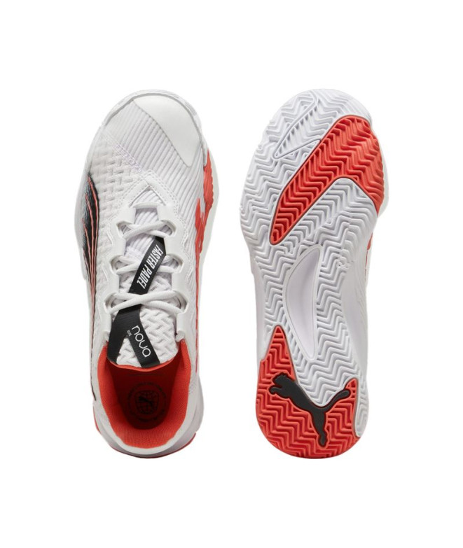 Sapatilhas de Pádel Puma NOVA Elite Branco / Preto