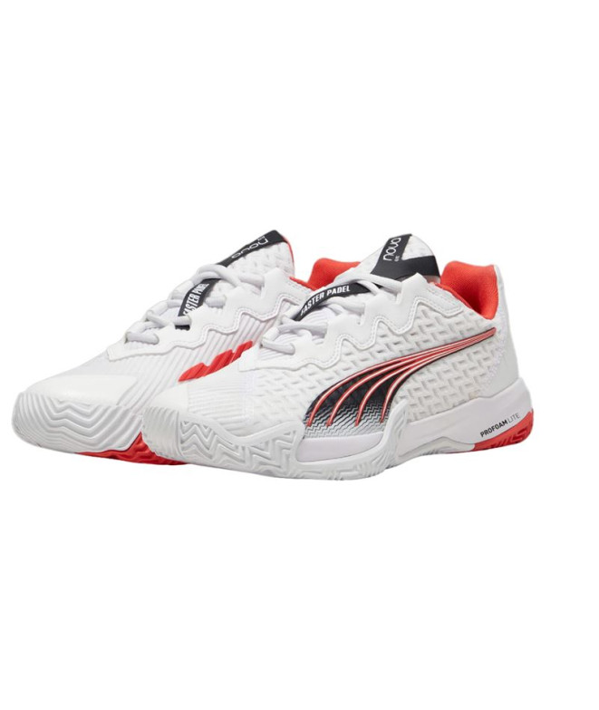 Sapatilhas de Pádel Puma NOVA Elite Branco / Preto