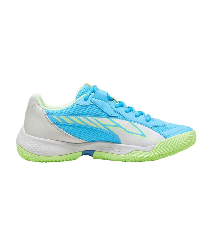 Chaussures Pádel Court de Puma NOVA Luminous Blue / White