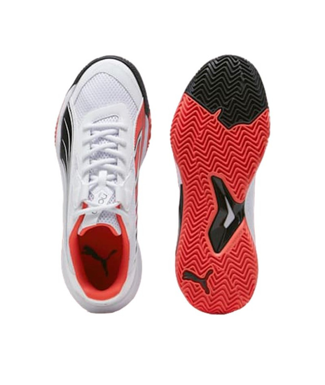 Chaussures Pádel Court de Puma NOVA Blanc / Noir