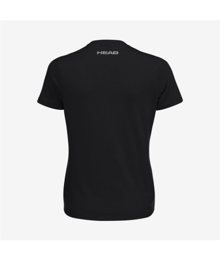 T-shirt de Tennis Head Club Lucy Femme Noir 2