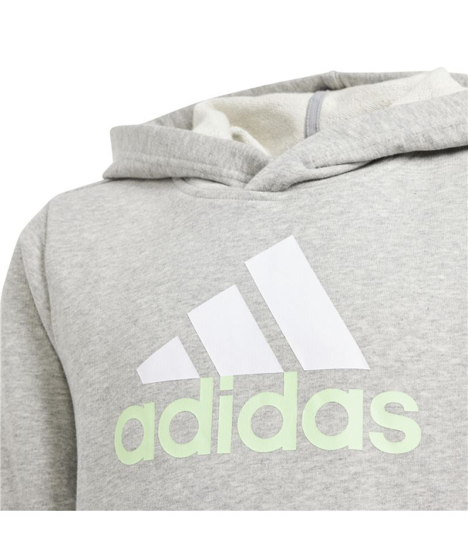 Moletom adidas Casaco com capuz U Bl 2 Infantil...