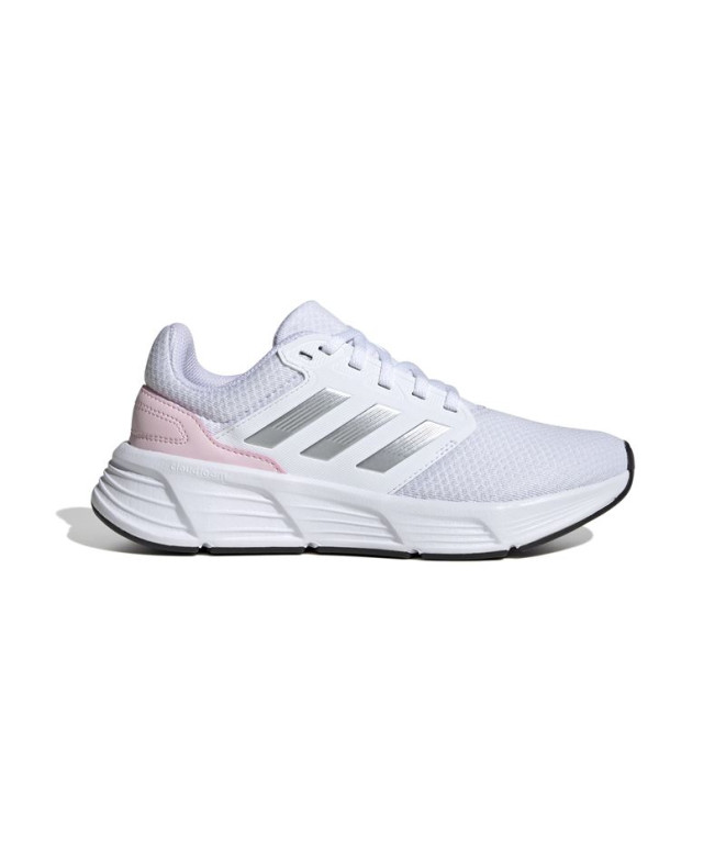 Chaussures de Running adidas Galaxy 6 Femme Blanc Rose