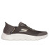 Zapatillas Skechers Go Walk Flex - Hands Slip-Ins Hombre Brown Textile/Synthetic