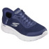 Chaussures Skechers Go Walk Flex - Grand Slip-Ins Femme Navy Textile/White Trim