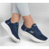 Sapatilhas Skechers Mulher Go Walk Flex - Grand Slip-Ins Têxtil Marinho/Branco