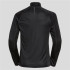 Moletom de Trail Odlo Mid Layer Essential 1/2 Zip Homem Preto