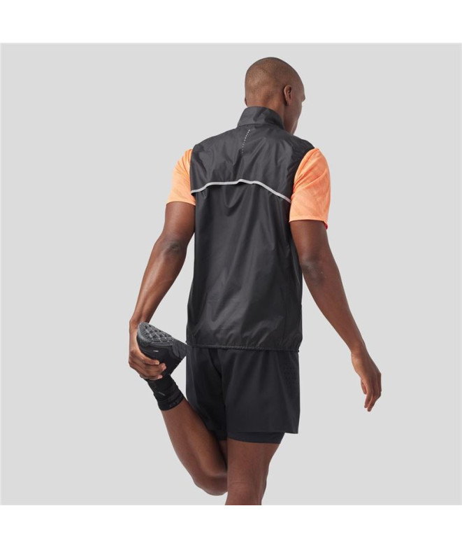 Colete de Trail Odlo Zeroweight Homem Preto