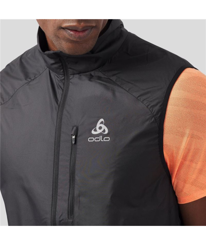 Gilet de Trail Odlo Zeroweight Homme Noir