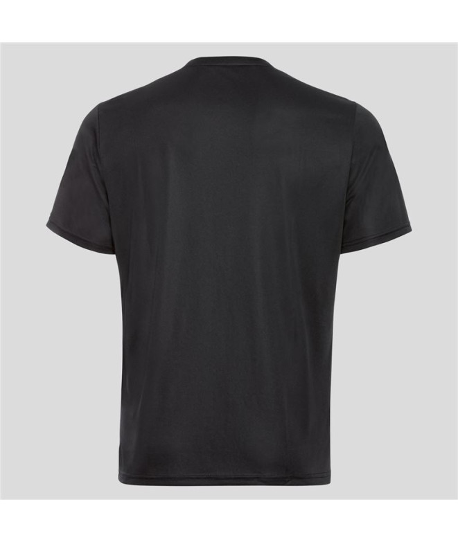 Camiseta Odlo Essentials Flyer Preto Homem