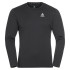 Camiseta de Trail Odlo Crew Neck L/S Zeroweight Chill-Tec Homem Preto
