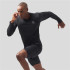Camiseta de Trail Odlo Crew Neck L/S Zeroweight Chill-Tec Homem Preto
