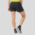 Calça de Trail Odlo 2-In-1 Short Zeroweight 3 Inch Mulher Preto