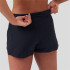 Calça de Running Odlo Short Zeroweight 3 Inch Mulher Preto