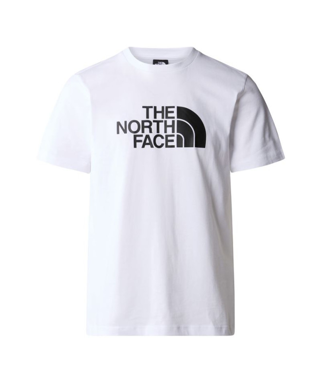 Camiseta de Montanha The North Face S/S Easy Homem Branco