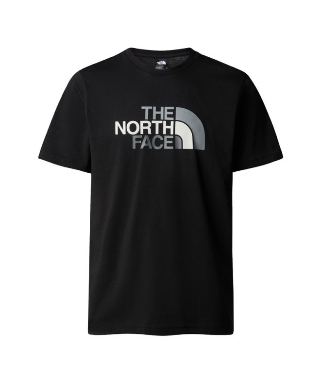 Camiseta de Montanha The North Face S/S Easy Homem Preto