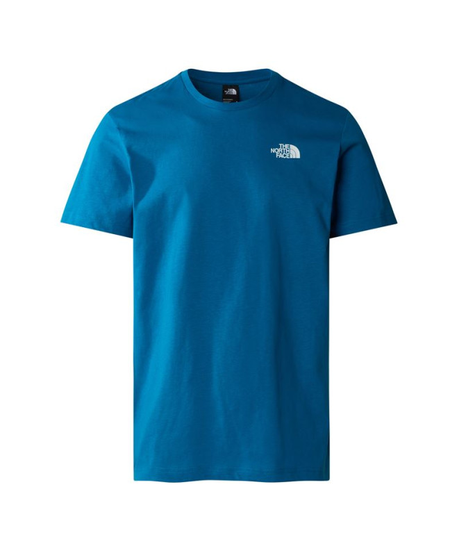 Camiseta de Montaña The North Face S/S Redbox Celetion Hombre Azul