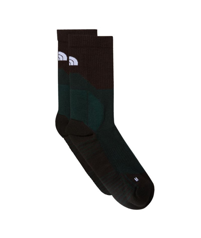 Chaussettes de Montagne The North Face Hiking Crew Vert/Noir