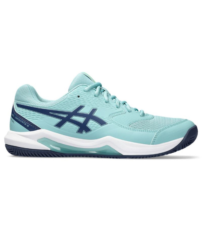 Sapatilhas padel ASICS Gel-Dedicate 8 Padel Homem Navy/Sky Blue