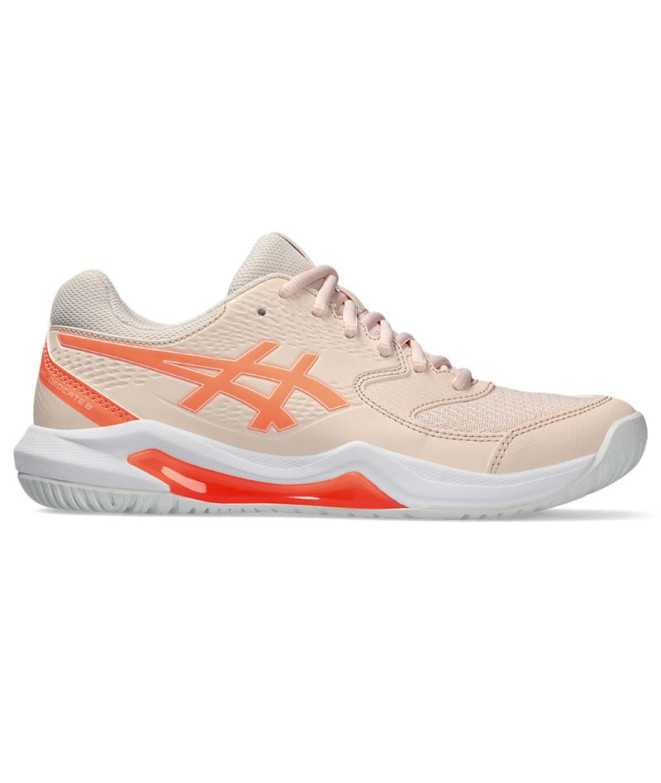 Chaussures de Tennis ASICS Gel-Dedicate 8 Femme Pink/Coral