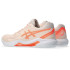 Sapatilhas de Tênis ASICS Gel-Dedicate 8 Mulher Rosa/Coral