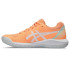 Sapatilhas padel ASICS Gel-Dedicate 8 Padel Mulher Laranja/Branco