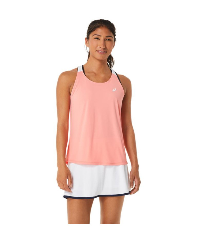 T-shirt par Tennis ASICS Court Femme Rose