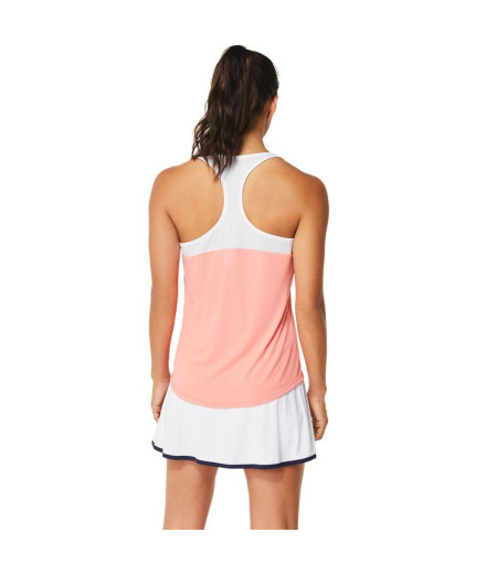 T-shirt par Tennis ASICS Court Femme Rose 2