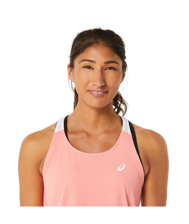 Camiseta de Tenis ASICS Court Mujer Rosa