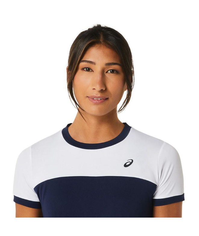 Camiseta de Tenis ASICS Court Mujer Navy