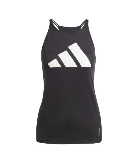 Camiseta de Running adidas Run It Mujer Negro