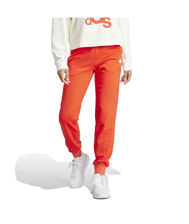 Calça adidas Bluv Mulher Vermelho