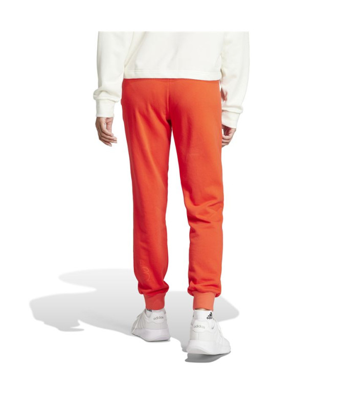Pantalón adidas Bluv Mujer Rojo