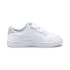Zapatillas de Puma Shuffle V Infantil Blanco-Dorado