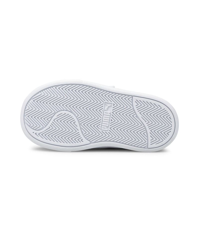 Chaussures de Puma Shuffle V Enfant Blanc