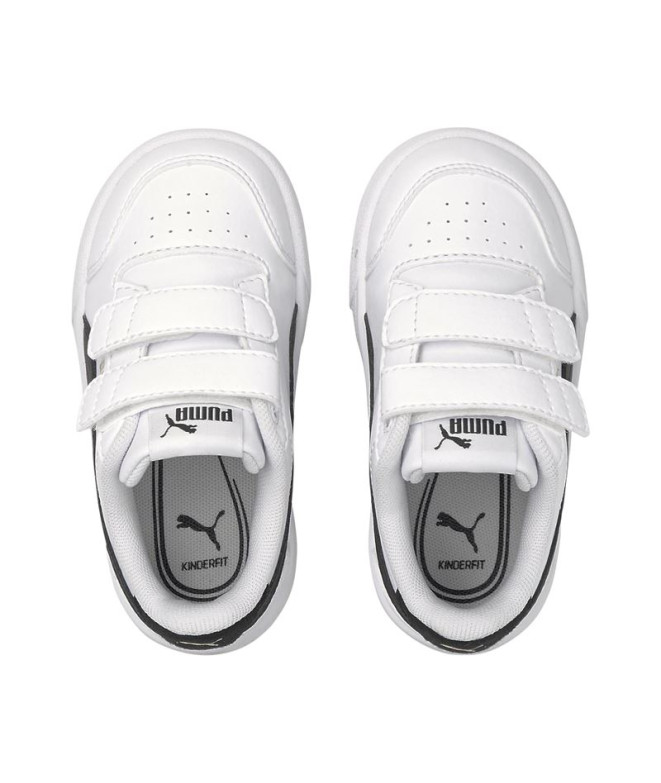 Chaussures de Puma Shuffle V Enfant Blanc