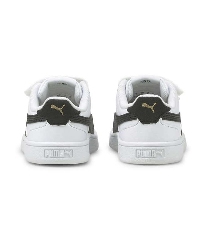Chaussures de Puma Shuffle V Enfant Blanc
