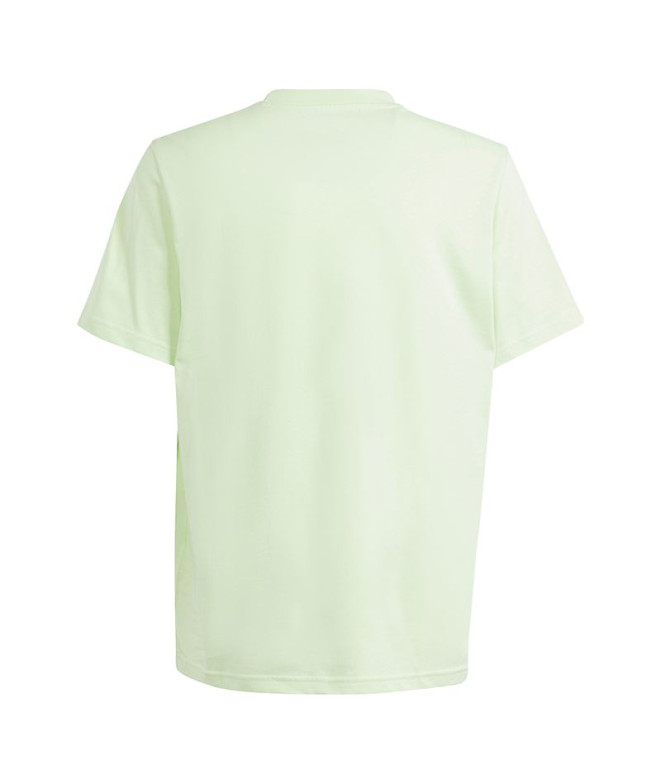 Camiseta adidas Tabela ilustrada Infantil Verde