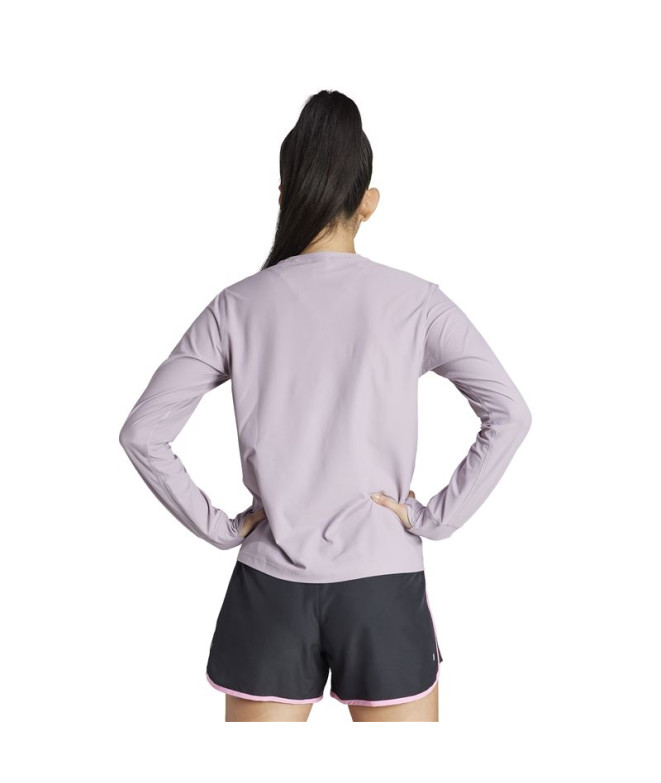 Camiseta de Running adidas Own the Run Mujer Lila